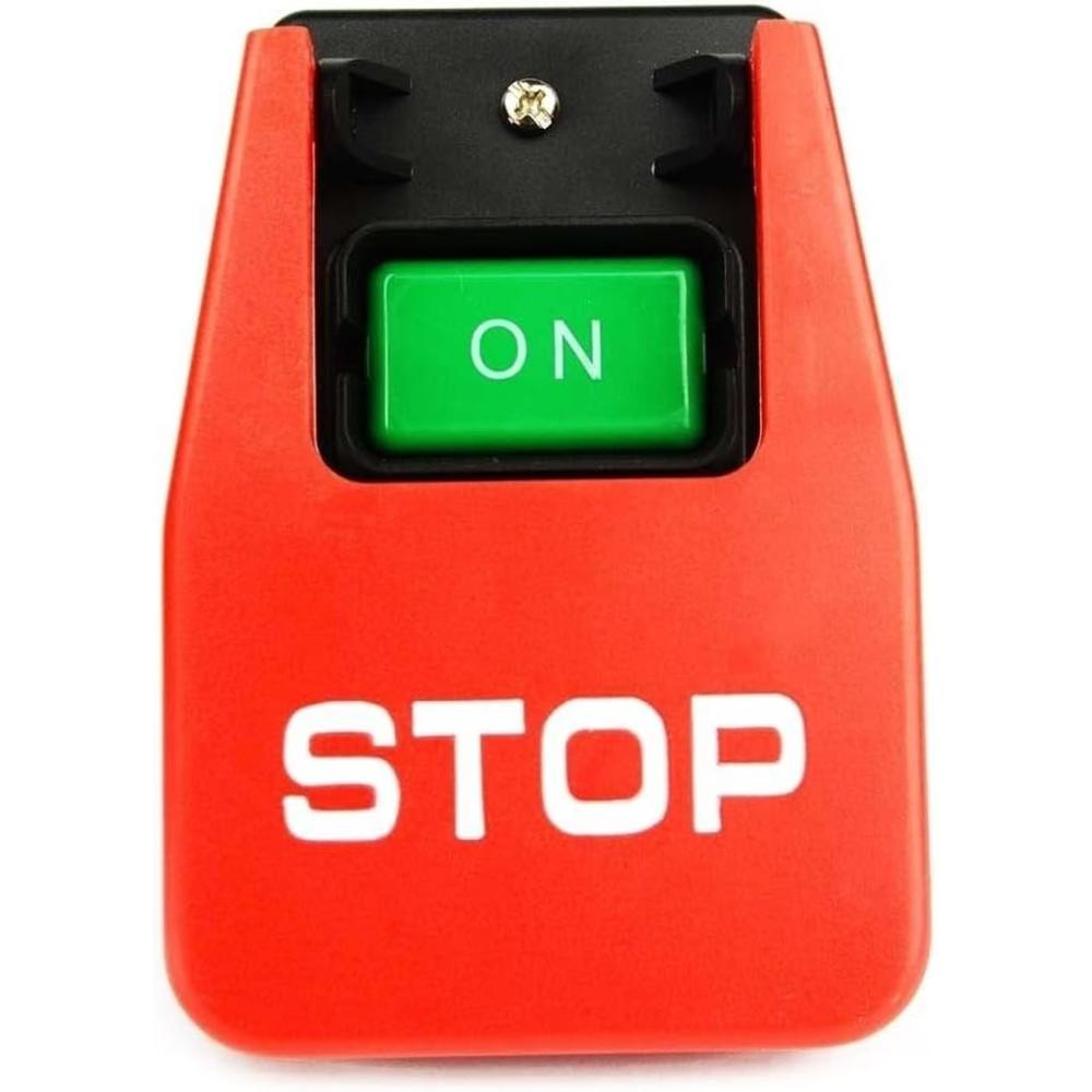 Atom Emergency Shutoff Stop 110/220 Volt Paddle On/Off Switch. Table Saw Band Safety