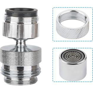 Blissvent Faucet Adapter to Garden Hose, Kitchen Sink, Bathroom Sink Faucet Aerator, Kitchen Faucet, 360-degree Swivel Garden Hose Aerato