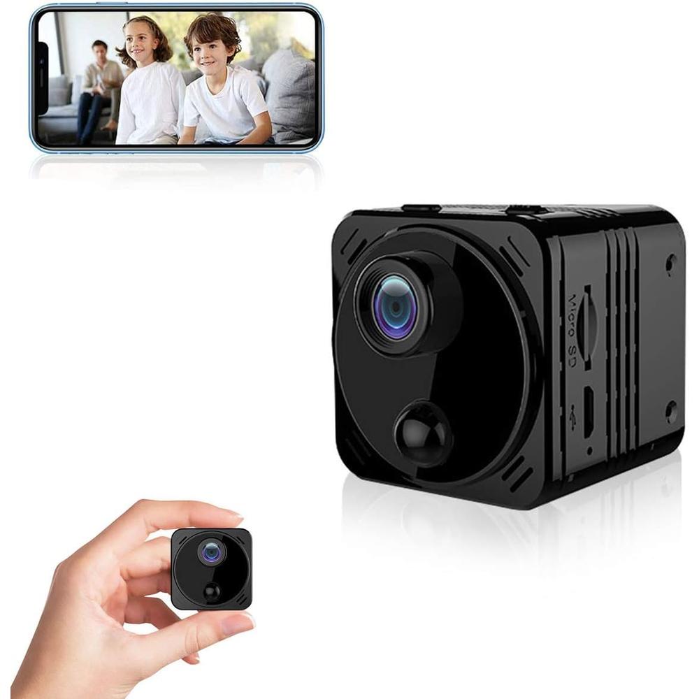 SIKVIO 4K HD Spy Camera Wireless Hidden Camera WiFi Long Battery Life Mini Real-time Remote View Mini Convert Camera with Phone APP Ni