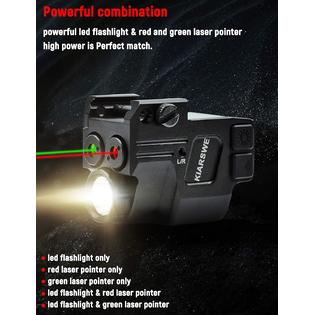 Generic Kiarswe Shockproof Laser Light Combo 500 Lumens Strobe Light Laser Sights For Handguns Red Or Green Laser For Pistol With Pic Generic Kiarswe Shockproof Laser Light Combo 500 Lumens Strobe Light Laser Sights For Handguns Red Or Green Laser For Pistol With Pic