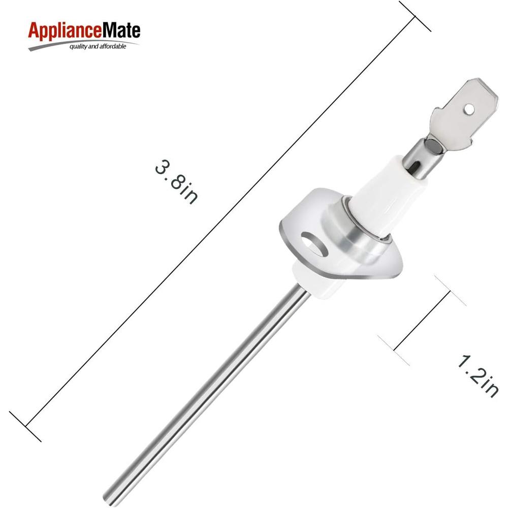 Appliancemate Furnace Flame Sensor 0130F00010 Replacement Part for Goodman B11726-06 0130f00010  4 Pieces