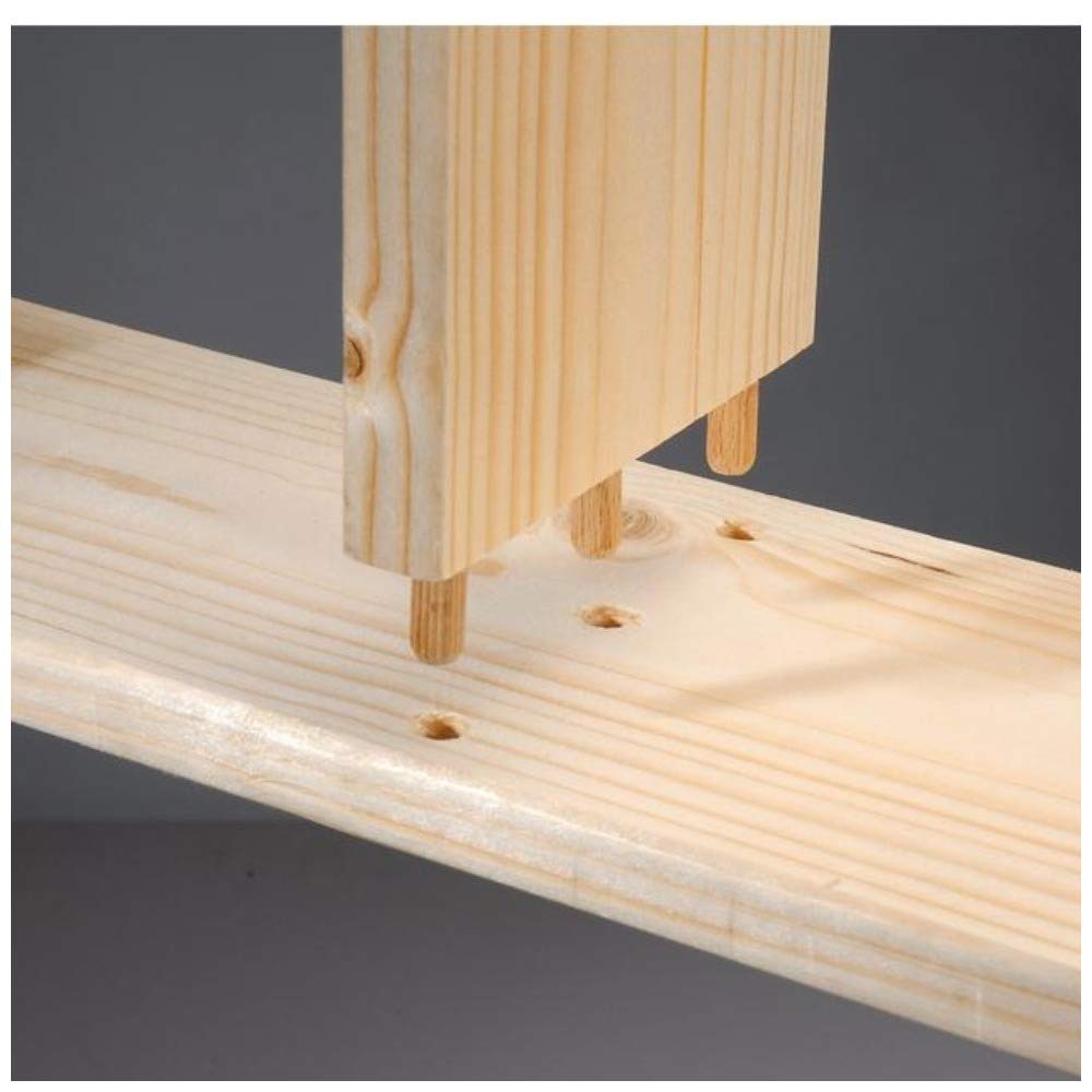 Generic Wooden Dowel Pins 8 Mm X 40 Mm Approx 5 16 X 1 1 2 Inch Fluted Wood Dowel Pins 0 Pack Hardwood Crafts Dowel Pegs