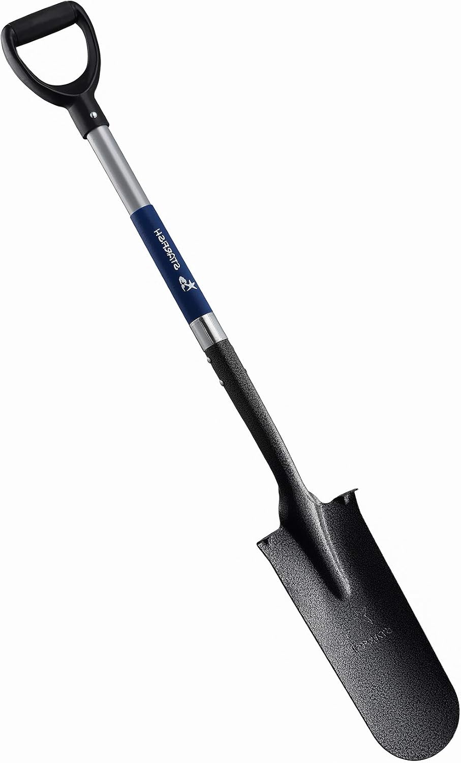 Neilsen CT0162 Carbon Steel Digging Spade – D-Handle Trench Drainage Shovel – Heavy Duty