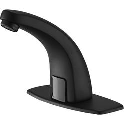 Battery Powered Hands Free Tap Sink, Touchless Bathroom Faucet Bronze
