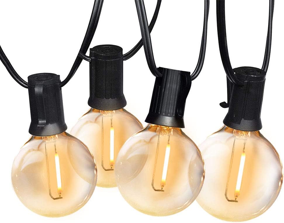 Sunthin Ish09 M786142mn Globe Outdoor String Lights 27ft Patio Light With 13 G40 Led Bulbs Waterproof Hanging For Outside Backya Sunthin Ish09 M786142mn Globe Outdoor, What Are The Brightest Outdoor String Lights