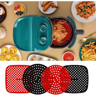 Generic iSH09M774241mn 8 Inches Reusable Air Fryer Liners, 2Pcs NonStick Round Silicone Air Generic iSH09M774241mn 8 Inches Reusable Air Fryer Liners, 2Pcs NonStick Round Silicone Air
