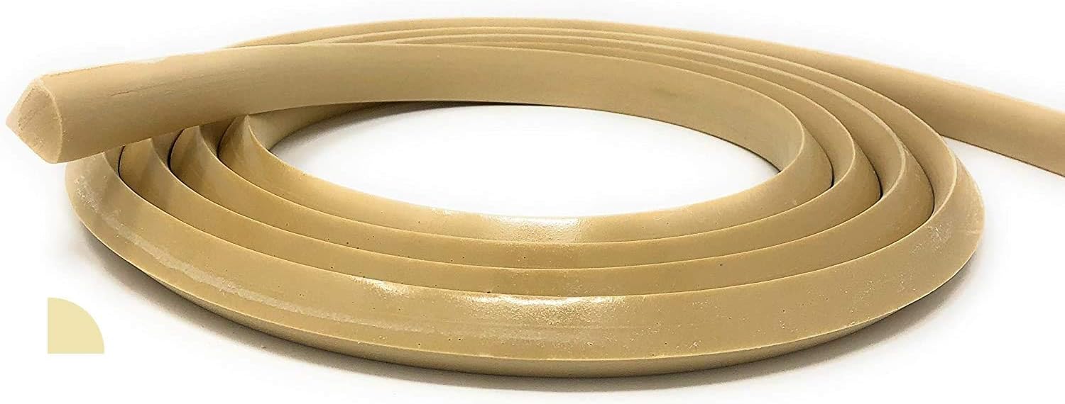 Flex Trim Carterflex Flextrim Flexible Quarter Round Molding Wm106 11 16 X And Feet Long Flex Trim Carterflex Flextrim Flexible, Bendable Quarter Round