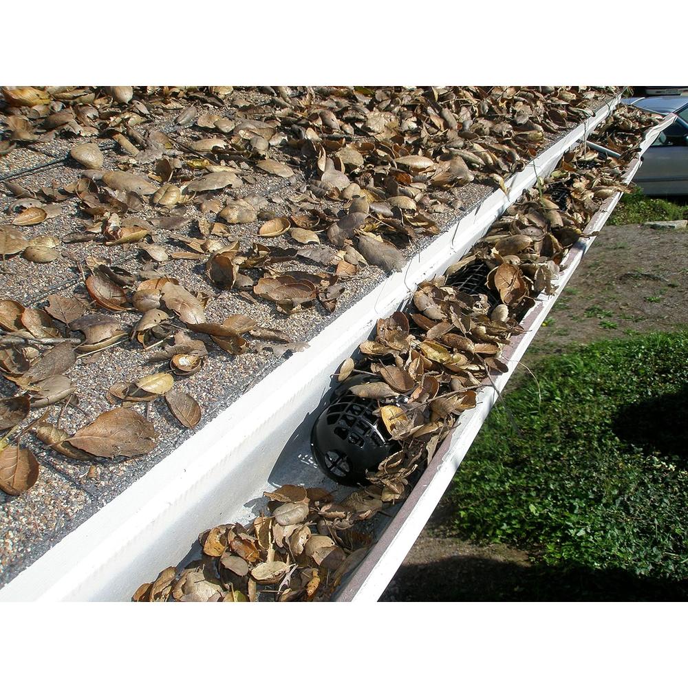 Supernova Products, LLC 20 Gutter Cups Gutter Guards - 30 Feet Long - Best Gutter Cover Protection &#226;&#128;&#147; Easy DIY Installation