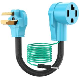 Circlecord Dac3t4 G Blu Dryer Adapter 4 Prong To 3 Prong Blue Dryer Cord Convert Nema 10 30p Plug To 14 30r Receptacle 1v 240v 30 Amp 10 Awg Stw Wit Circlecord Dac3t4 G Blu Dryer Adapter 4 Prong To 3 Prong Blue Dryer Cord Convert Nema 10 30p Plug To 14 30r Receptacle 1v 240v 30 Amp 10 Awg Stw Wit