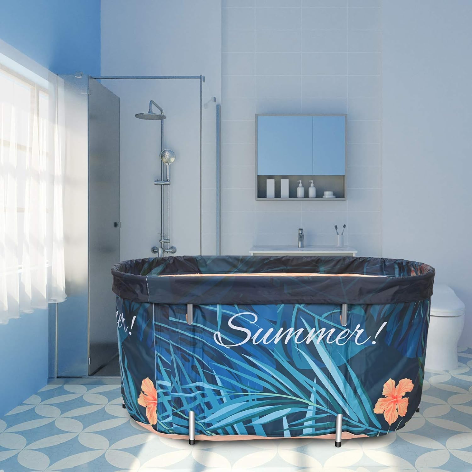 Seaan Portable Bathtub, Portable Bathtub For Shower