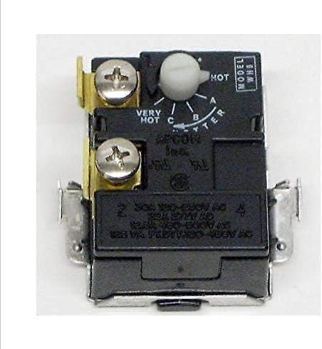 Partsplus iSH09-M763719mn WH9 Apcom Electric Water Heater Thermostat for  Lower Element Thermodisc WH5