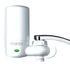 Generic Brita Basic Faucet Water Filter System, White, 1 Count