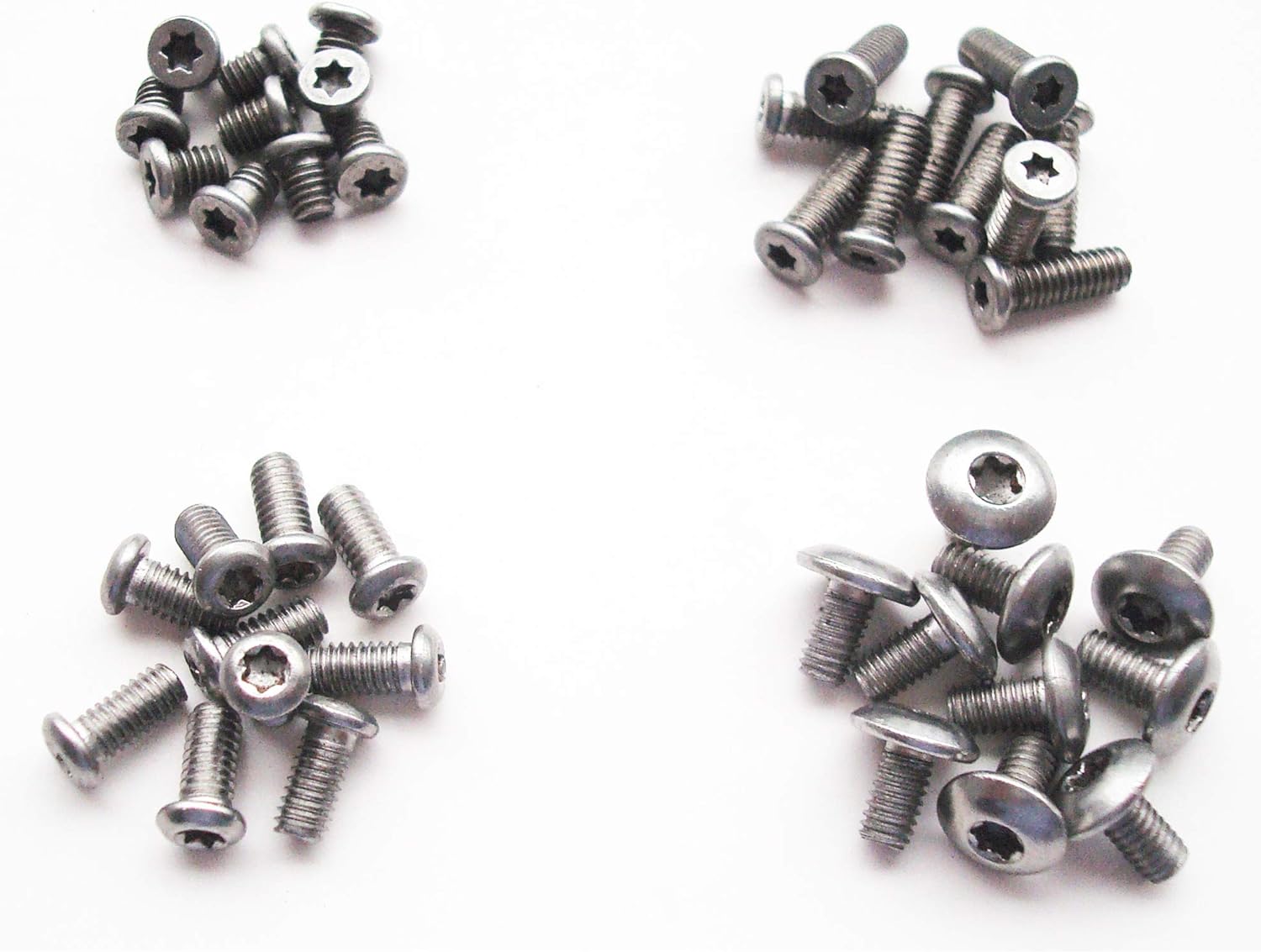 deflectair Pocket blade handle screws,folding knives hilt fasteners,shaft pivot pin rivets, pack of 40 pieces M2.5 (M2.5)