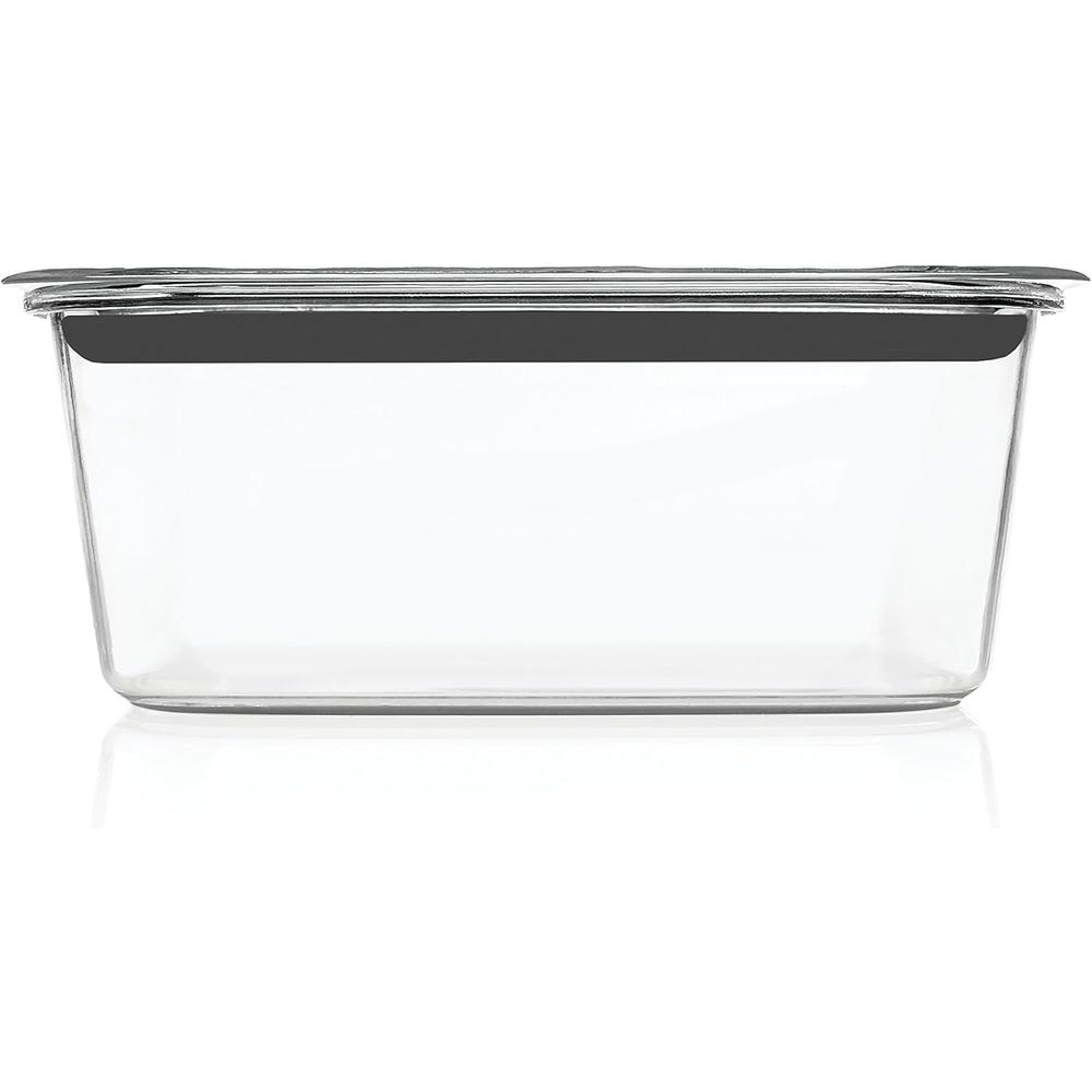 Rubbermaid Brilliance Food Storage Container, Large, 9.6 Cup, Clear 1991158