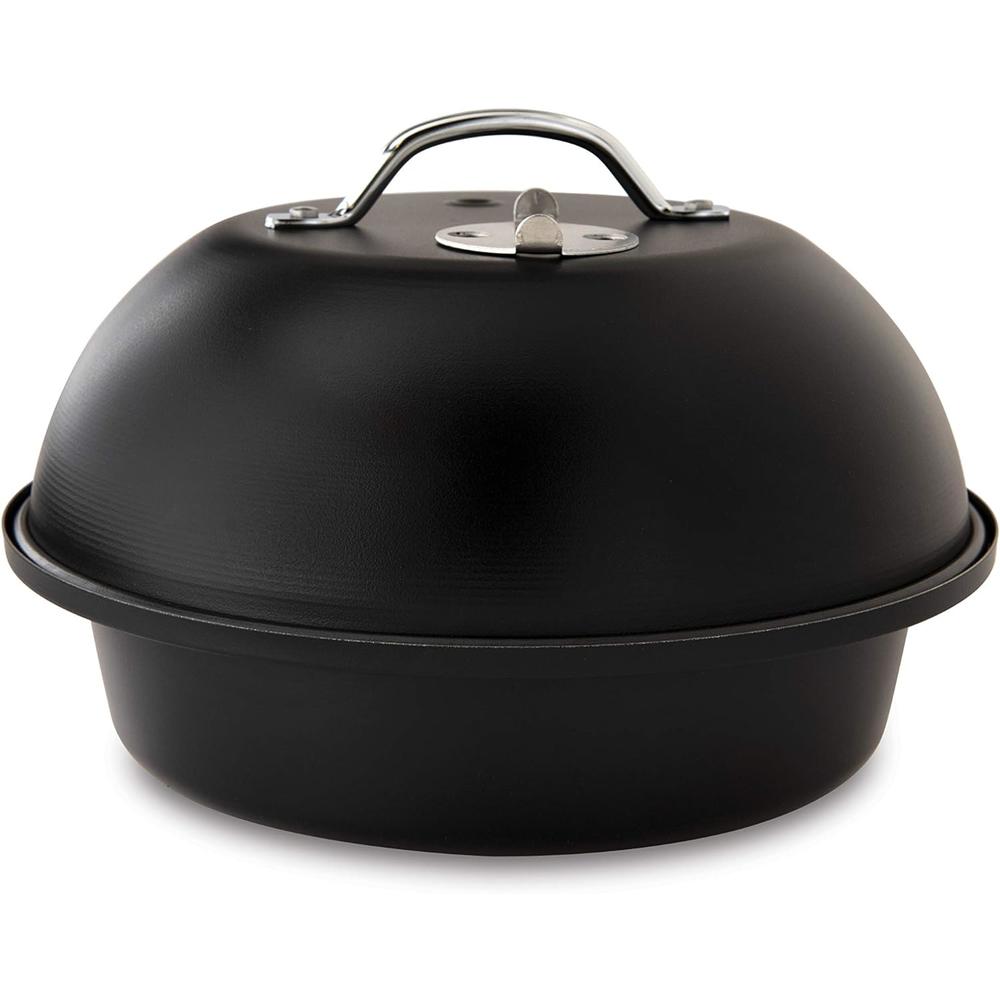 Nordic Ware Personal Size Stovetop Kettle Smoker, Black