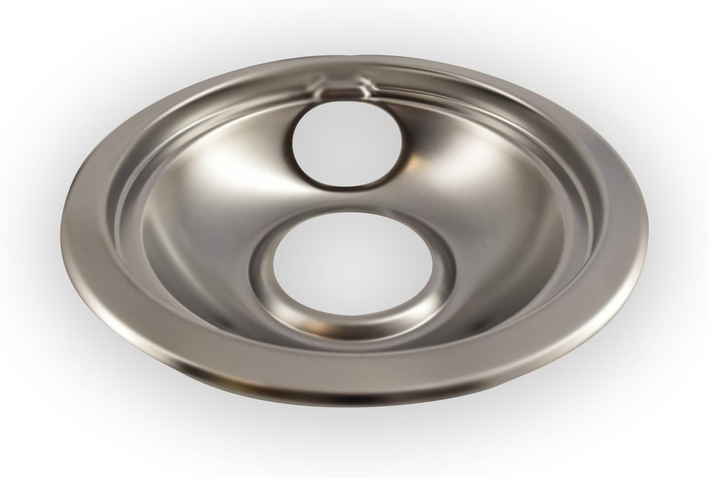 Vastu Aftermarket Replacement Drip Pans for Whirlpool Range - 2 Large 8" and 2 Small 6" Drip Bowl Pans - Set of 4 - x2 of W