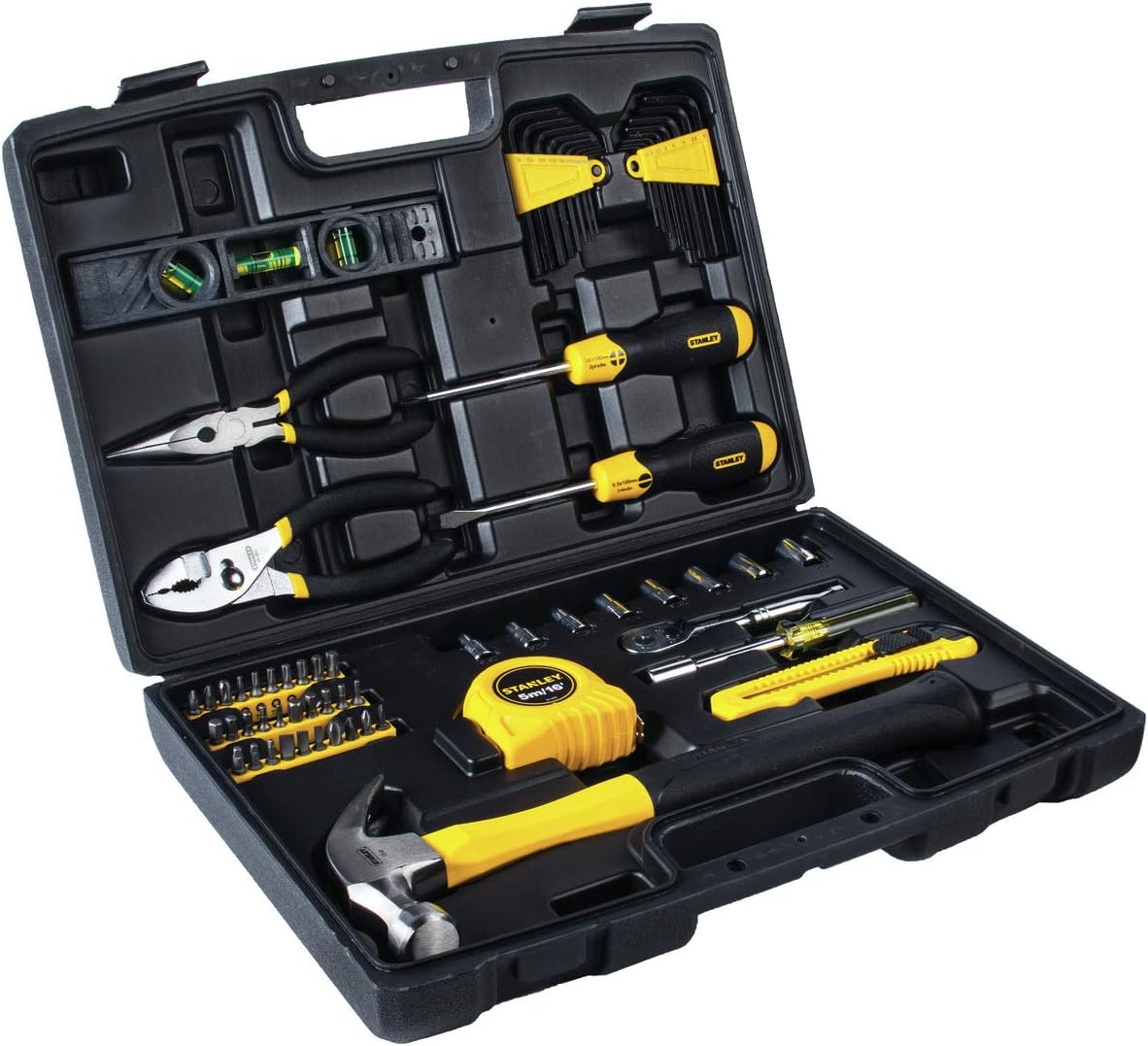 Stanley STANLEY Mechanics Tools Kit / Home Tool Kit, 65-Piece (94-248)