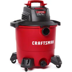 CRAFTSMAN CMXEVBE17590 9 Gallon 4.25 Peak HP Wet/Dry Vac, Portable Shop Vacuum with Attachments , Red