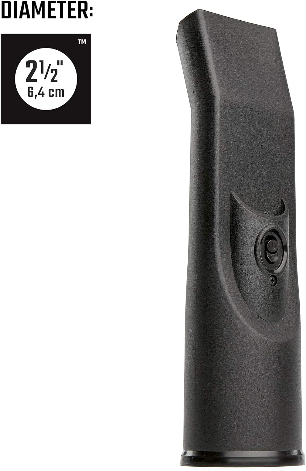 CRAFTSMAN CMXZVBE38337 2-1/2 in. LED Lighted Car Nozzle Wet/Dry Shop Vacuum Attachment, Black