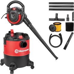 VacMaster VBVB611PF 1101 6 Gallon 5 Peak HP Wet Dry Shop Vacuum 1-1/4 Inch Hose Powerful Suction with Detachable Blower