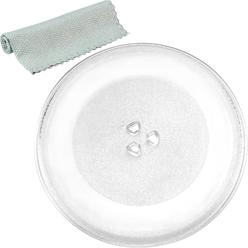 Fetechmate 12" Microwave Glass Plate Replacement W10337247 Glass Turntable Tray for whirl.pool Microwave replace W11291538 W11367904