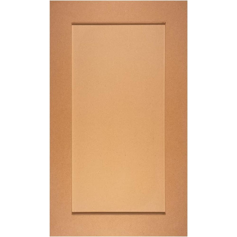 Generic Unfinished MDF Cabinet Door Bathroom-Kitchen-Closet Replacement - Shaker Style (20 Inch Wide, 28 Inch Tall)