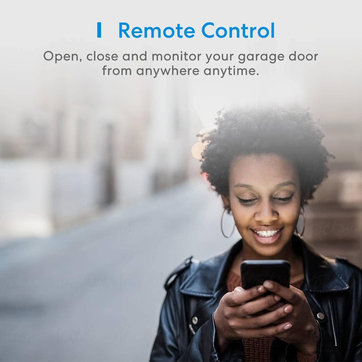 meross Smart Garage Door Opener Remote, Compatible with Apple HomeKit, Amazon Alexa, Google Assistant, SmartThings, Multiple Notificat