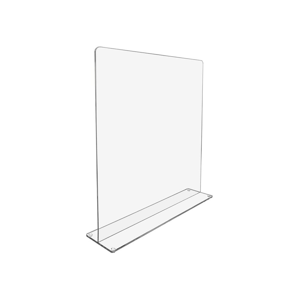 Generic Clear Acrylic Sink Splash Guard with Easy-Reach Cutaway, Freestanding Panel Barrier for Hospitals and Medical Buildings 19