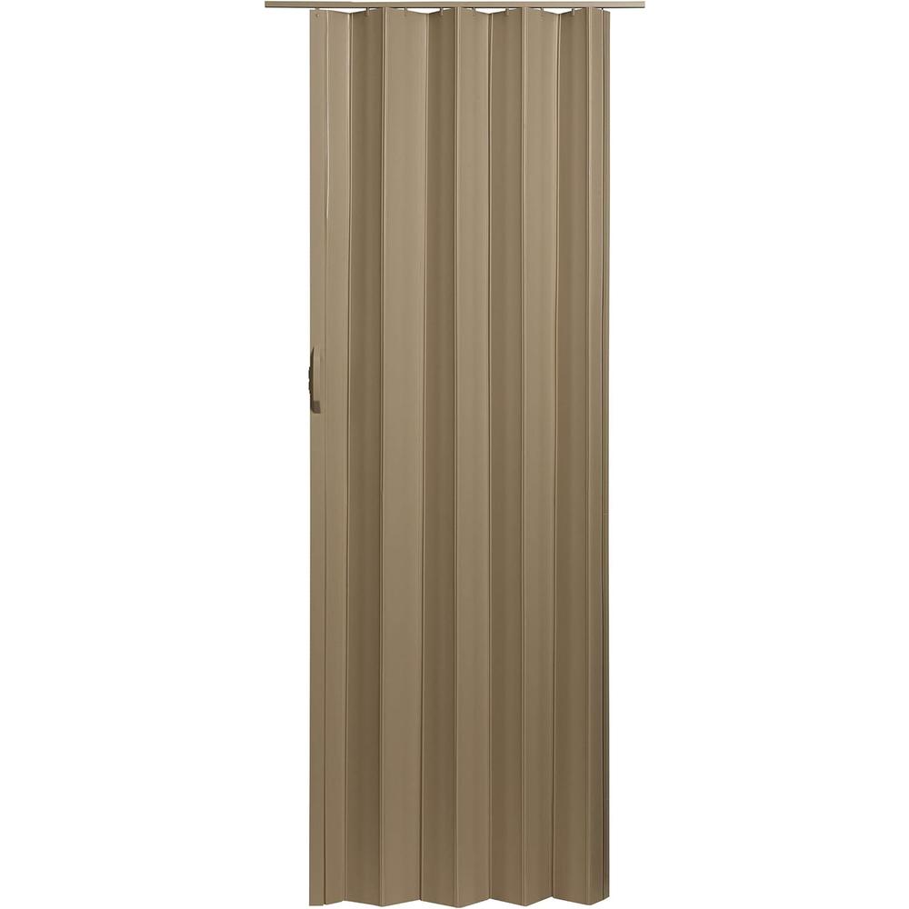 Ltl Home Products, Inc. LTL Home Products SI3680TB Sienna Interior Accordion Folding Door, 36 x 80, Timber Beige