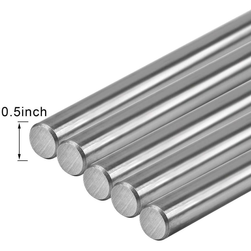 NIDAYE 2 Pack 18 Inch Winding Rods for Torsion Springs, 0.5inch Diameter Steel Winding Bars for Adjusting or Replacing Garage Door Ten