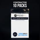 Mendyl Contractor 10 Pack of Vinyl and Stucco Siding Repair Kit, Cover Any  Cracks, Holes, or Blemishes on Vinyl and Stucco Siding - 1