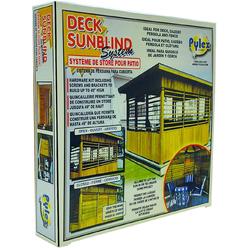 Pylex 11060 Deck Sunblind System, Black