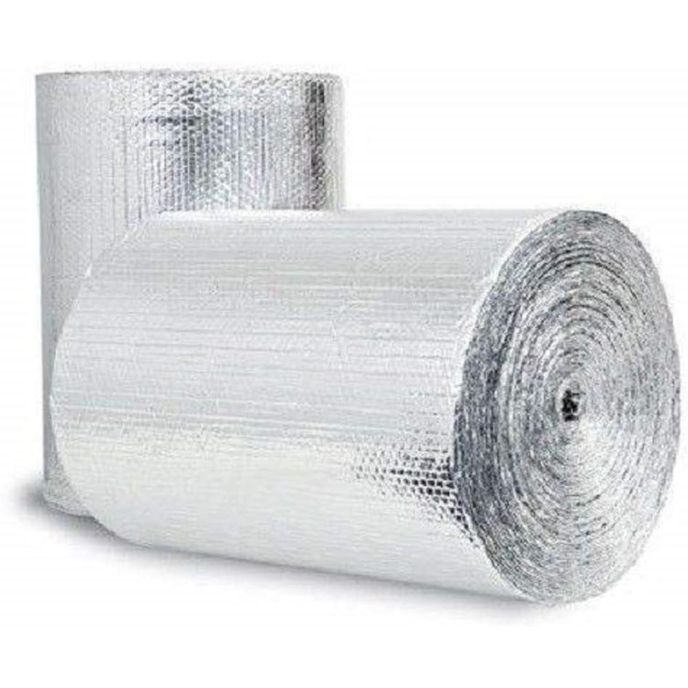US Energy Products Double Sided Reflective Heat Radiant Barrier Aluminum Foil Insulation Roll: Walls Attics Air Ducts Windows Radiators HVAC Garag