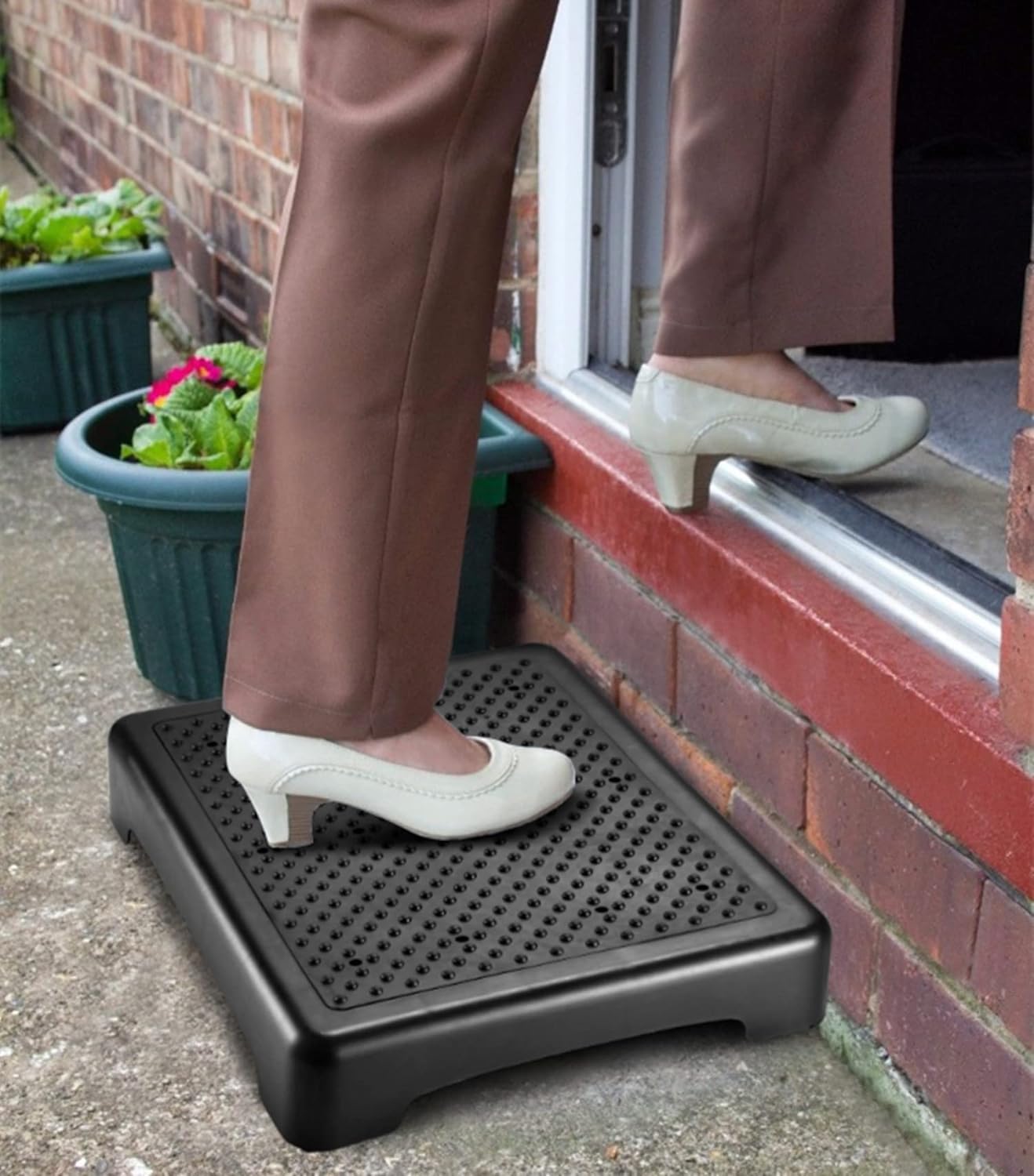 KASSO Mobility Step Stool, Indoor/Outdoor Stepping Stool for Adults