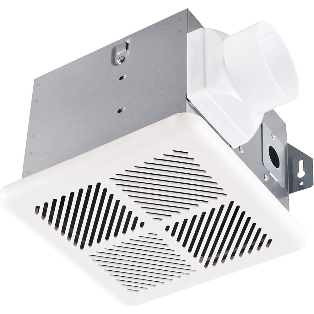 Tech Drive Very-Quiet 70 CFM, 2.0 Sone Bathroom Ventilation and Exhaust Fan (70CFM)