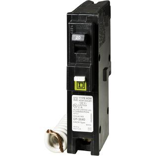 Schneider Electric Square D HOM120CAFIC Homeline 20 Amp SinglePole