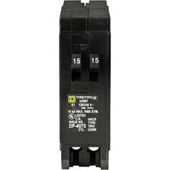 Schneider Electric Square D - HOMT1515CP Homeline 2-15 Amp Single-Pole Tandem Circuit Breaker