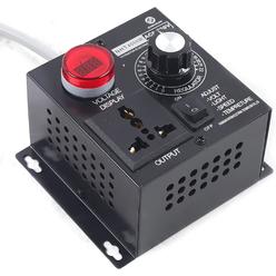 QianLai AC 110v 4000w Variable Fan Speed Controller, AC Motor Speed Controller, Variable Voltage Regulator Adjustable Voltage Controlle