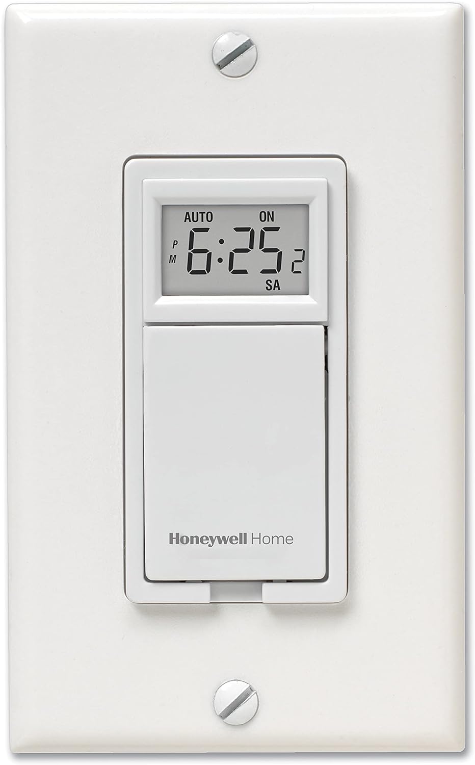 Honeywell Home RPLS730B1000/U RPLS730B1000 7-Day Programmable Light Switch Timer, White