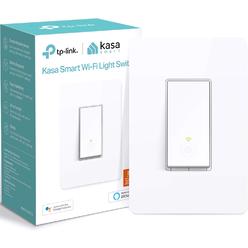 Kasa Smart Light Switch HS200, Single Pole, Needs Neutral Wire, 2.4GHz Wi-Fi Light Switch Works with Alexa and Google Home, UL Certified,