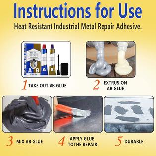 Generic Casting Repair Glue, High Temperature Resistant Liquid