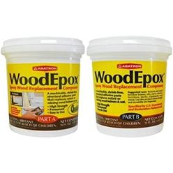 Abatron WoodEpox Wood Replacement Compound 2 Pint Kit