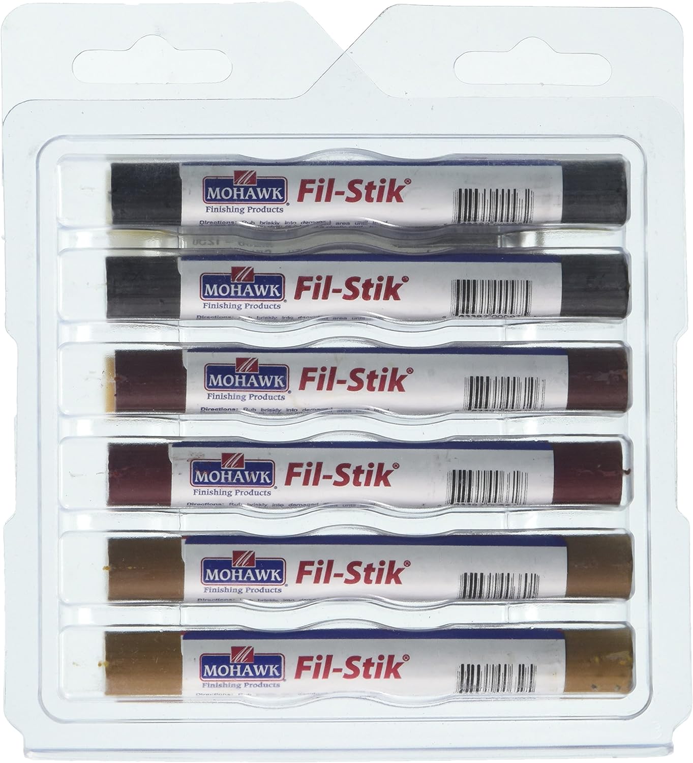 Mohawk Finishing Products M230-1250 Fil-Stik Repair Pencils (12 Pk), Multicolor