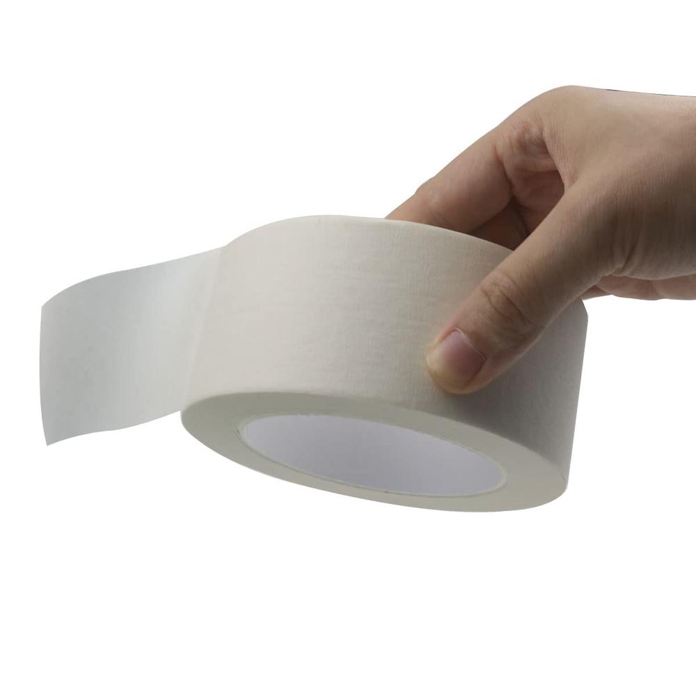 2 inch x 55yds. Wide Masking Tape for Safe Wall Painting,Office,Labeling,  Edge Finishing