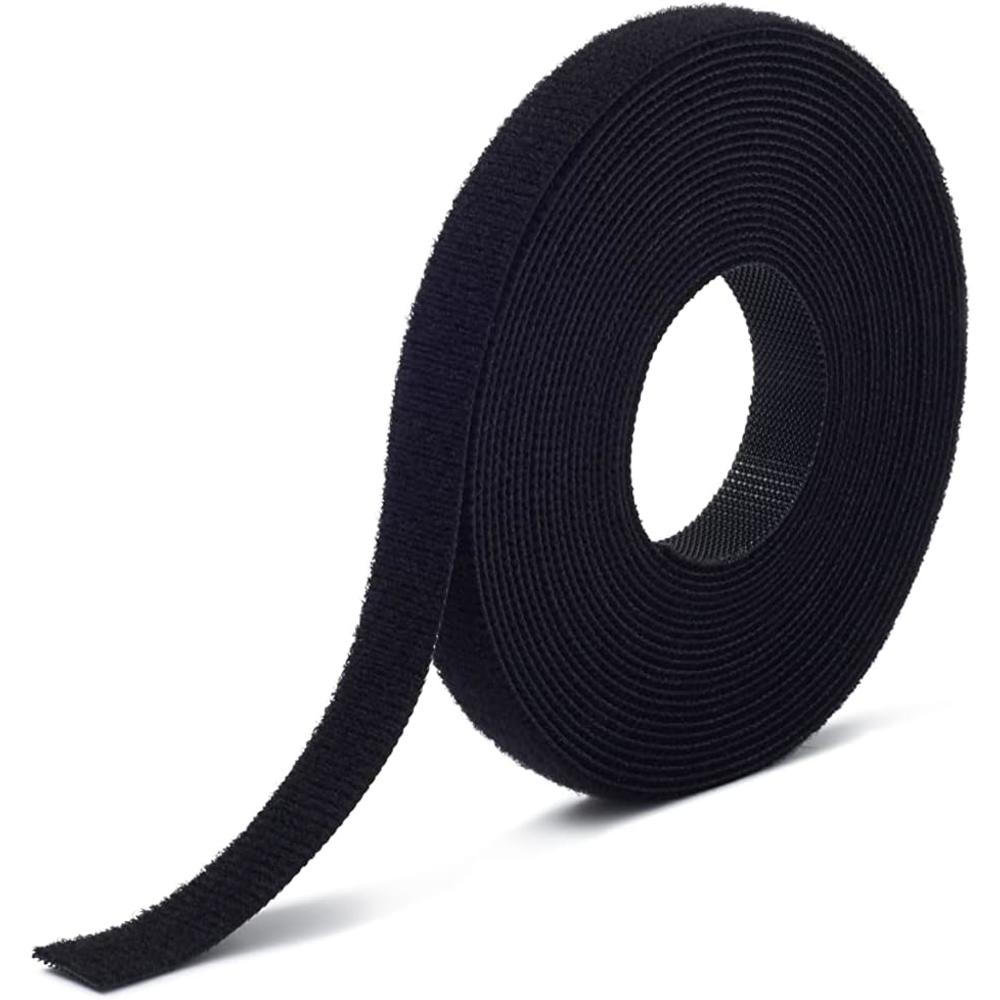 Velcro Brand VEL-30768-AMS Wide Straps 1 in x 30 ft Roll | Cut to Length, Reusable Self-Gripping Tape | Bundle Poles, Wood, Pipes, Lum