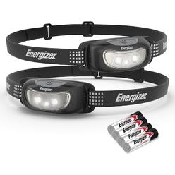 ENERGIZER LED Headlamp Flashlights, High-Performance Head Light For Outdoors, Camping, Running, Storm, Survival, Batteries Incl