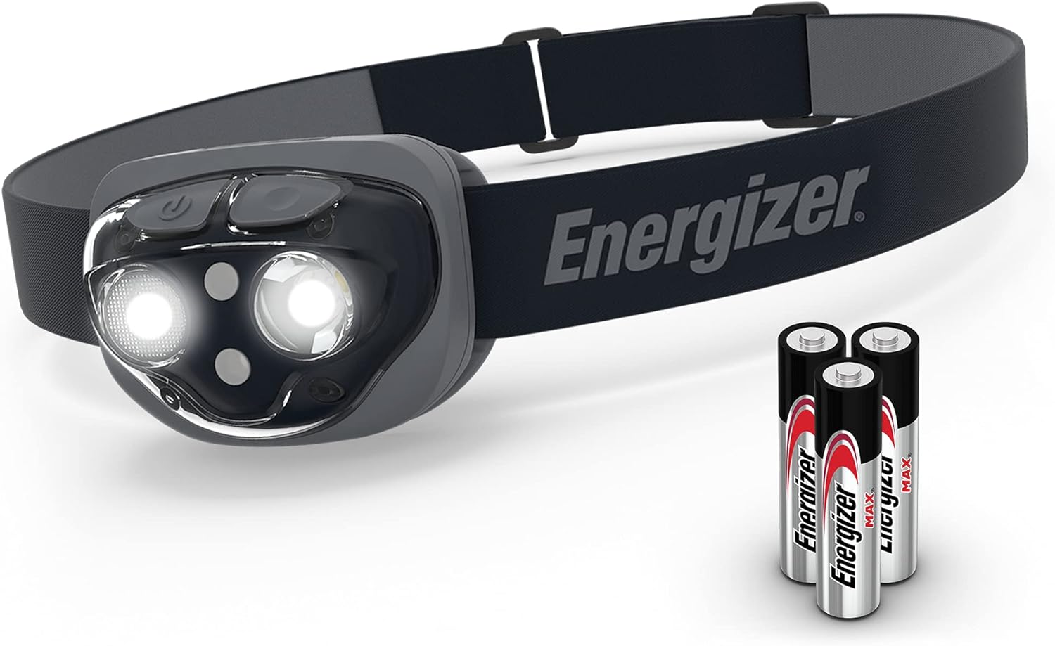 ENERGIZER LED Headlamp Pro360, Rugged IPX4 Water Resistant Head Light, Ultra Bright Headlamps for Running, Camping, Outdoor, St