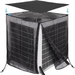 Joiish Air Conditioner Cover Full Mesh with Detachable Waterproof Top, Breathable