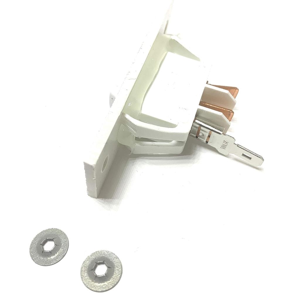 Jenn-Air Aftermarket JED8130ADW Replacement White 3 Wire (HI OFF LOW) Fan Switch Compatible With Whirlpool Jenn-Air Cooktops