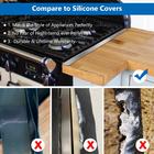 ESDAMIER E Stove Gap Covers - Stainless Steel, Kitchen Stove Counter Gap Cover Range Filler, Heat Resistant YT_01